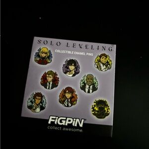 Solo Leveling Collectible Enamel Pins